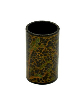 Paper Mache Floral Pen Holder Paper Mache Floral Pen Holder